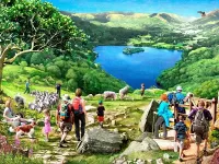 Пазл Туристы