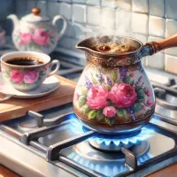 Пазл Кофе в турке