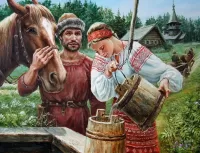 Пазл У колодца