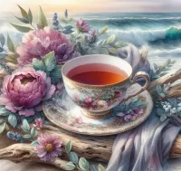 Пазл У моря