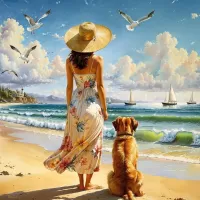 Пазл У моря