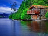 Пазл У синего озера