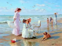 Пазл Учитель рисования