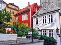 Пазл Уголок города