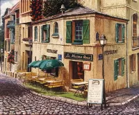 Пазл Уличное кафе