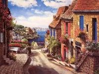 Пазл Улица к морю