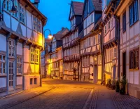 Пазл Улица ночью