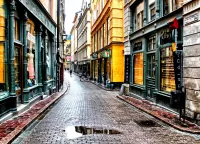 Пазл Улица в Гамла Стане