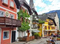 Пазл Улица в Хальштатте