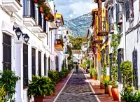 Пазл Улица в Малаге 