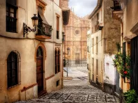 Пазл Улочка к храму