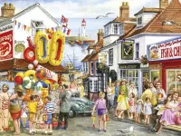 Пазл Улочка к морю