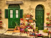 Пазл Улочка на Мальте