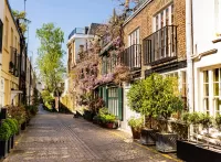 Пазл Улочка в Кенгсингтоне