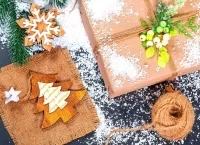 Пазл Упаковываем подарок