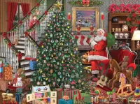 Пазл Ура Санта пришёл