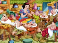 Пазл Утро Белоснежки