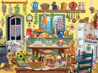 Пазл Утро на кухне