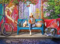 Пазл Увлекательная книга