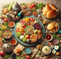 Пазл Узбекская кухня