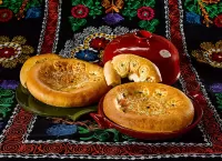 Пазл Узбекские лепешки