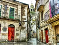 Пазл Узкая улочка