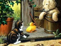 Пазл В домике