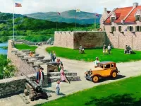 Пазл В крепости-музее