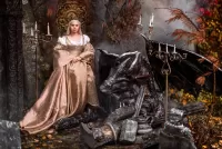 Пазл В лесу