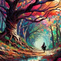 Пазл В лесу