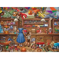 Пазл В магазине игрушек