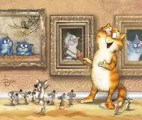 Пазл В музее