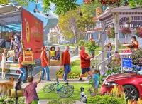 Пазл В новый дом