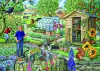 Пазл В огороде