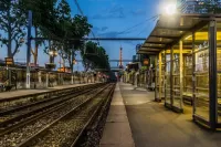 Пазл В ожидании поезда