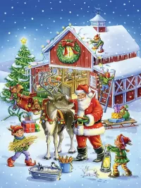 Пазл В ожидании праздника