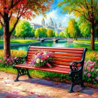 Пазл В парке