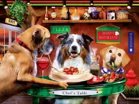 Пазл В ресторане