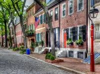 Пазл В старом городе