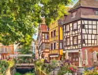 Пазл В старом городе