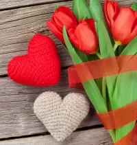 Пазл Валентинки