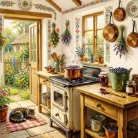 Пазл Варенье из голубики