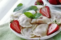 Пазл вареники