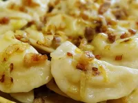 Пазл вареники с картошкой