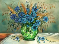 Пазл Васильки