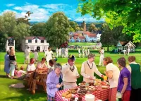 Пазл Вечернее чаепитие