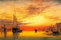 Пазл Вечернее небо