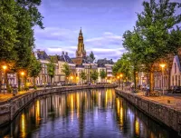 Пазл Вечерние огни