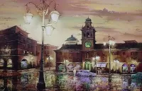Пазл Вечерний город