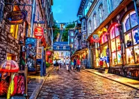 Пазл Вечерний Квебек